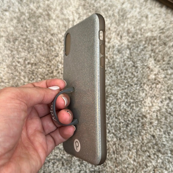 Sparkle Silver Loopy Case Iphone X/XS Righty - Picture 3 of 4